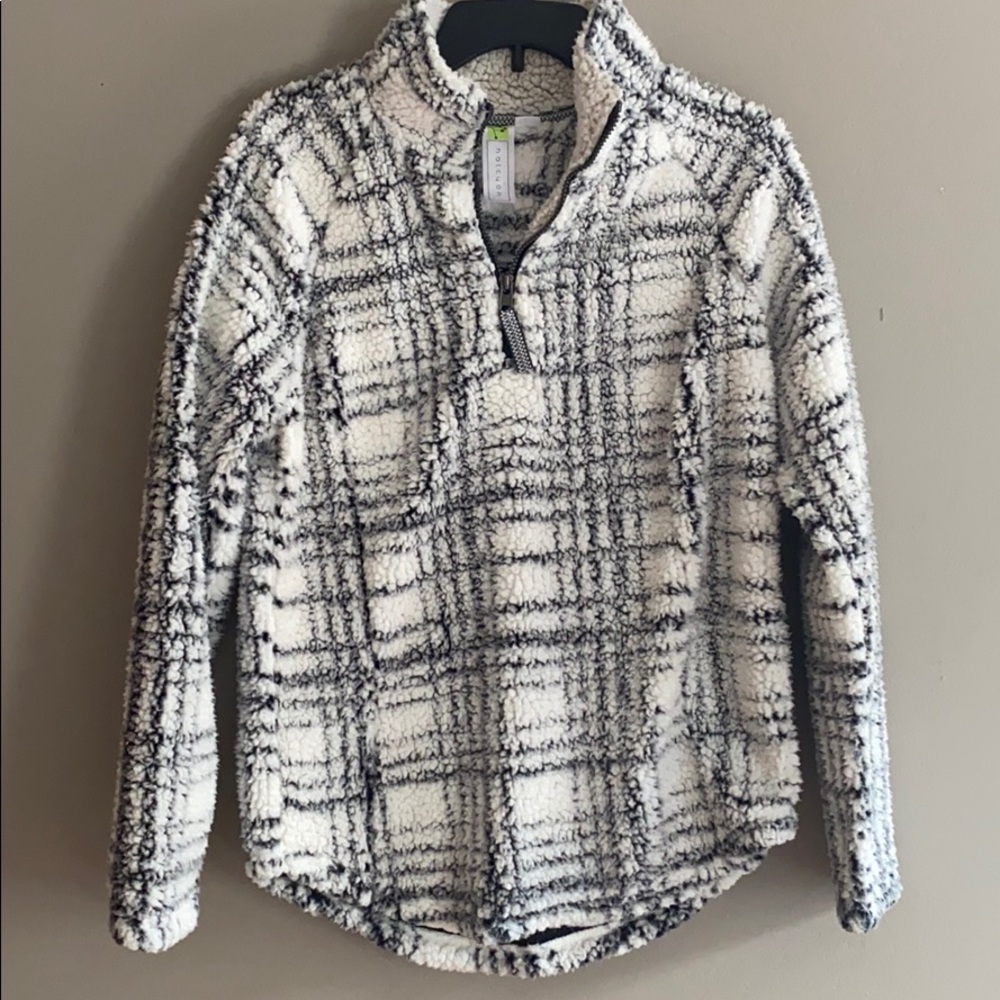 sherpa quarter zip